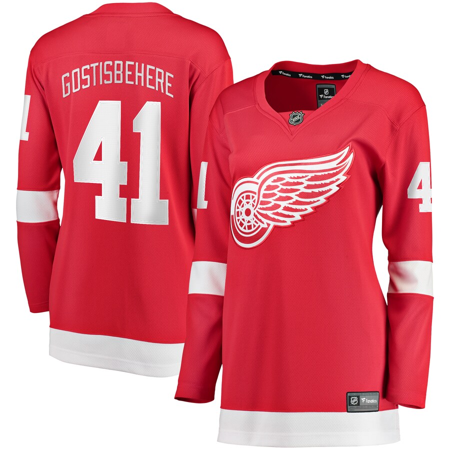 Women's Detroit Red Wings Shayne Gostisbehere Fanatics Branded Red Home Breakaway Player Jersey - Puhuasuan