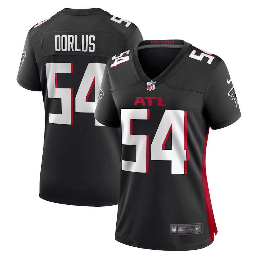 Women's Atlanta Falcons Brandon Dorlus Nike Black Game Jersey - Puhuasuan