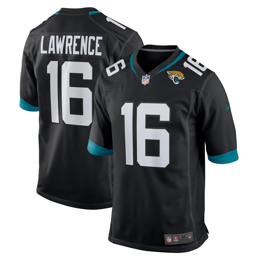 Youth Jacksonville Jaguars Trevor Lawrence Nike Black Alternate Game Jersey - Puhuasuan