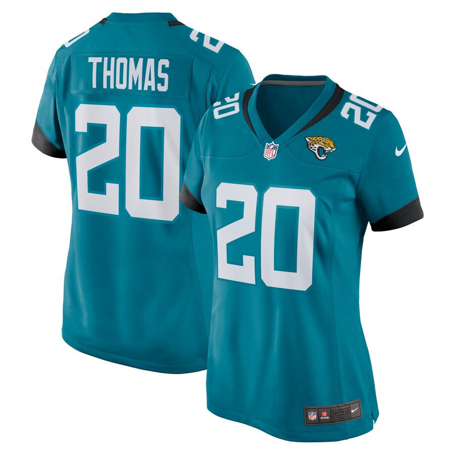 Women's Jacksonville Jaguars Daniel Thomas Nike Teal Nike Game Jersey - Puhuasuan