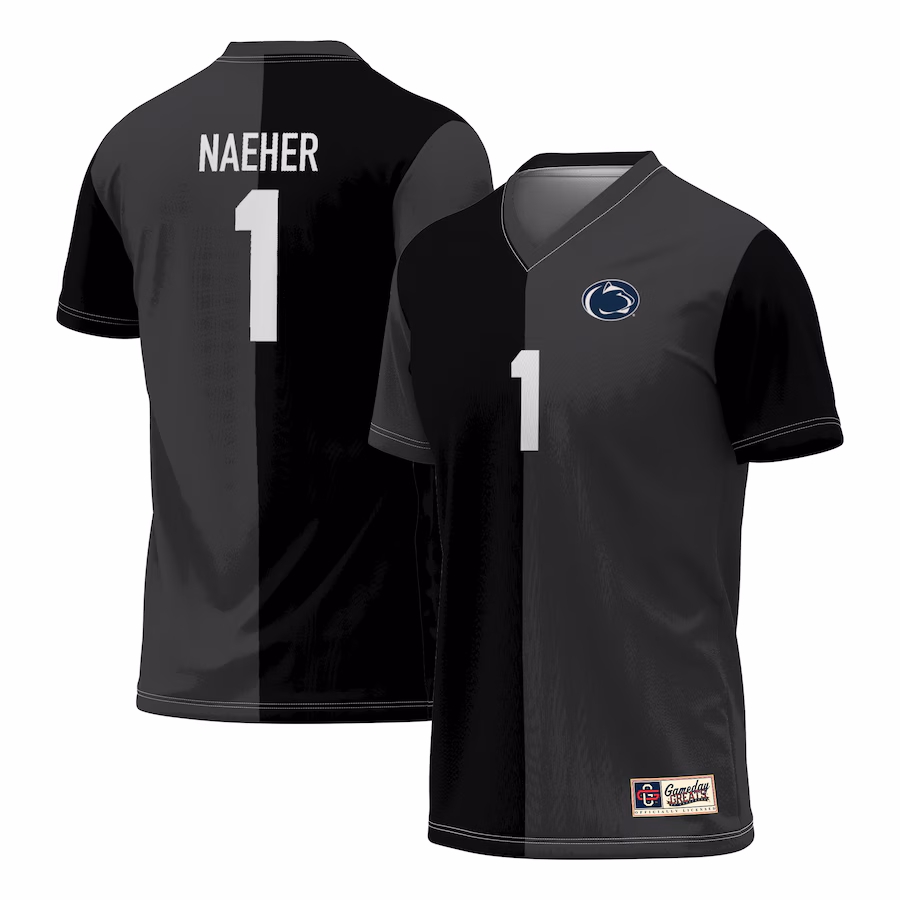 Youth GameDay Greats Alyssa Naeher Black Penn State Nittany Lions Women's Soccer Fashion Jersey - Puhuasuan