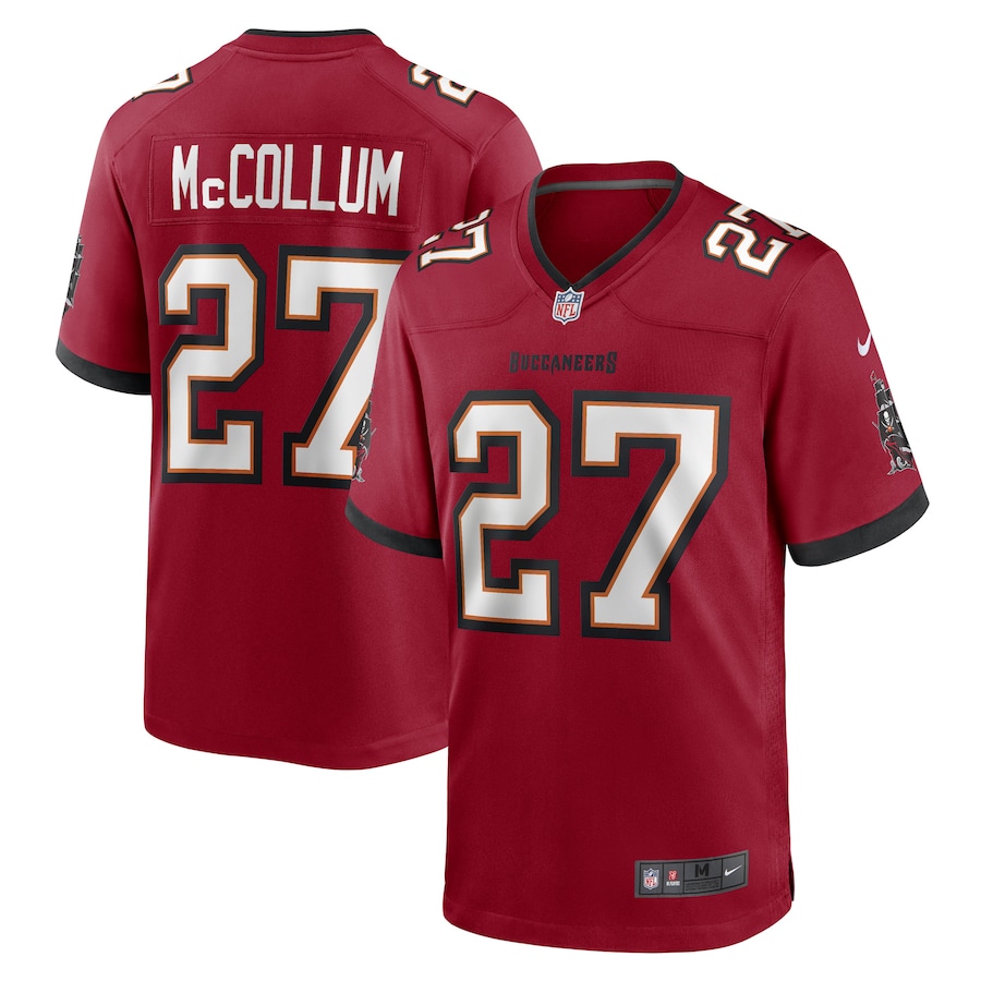 Men's Tampa Bay Buccaneers Zyon McCollum Nike Red Game Player Jersey - Puhuasuan