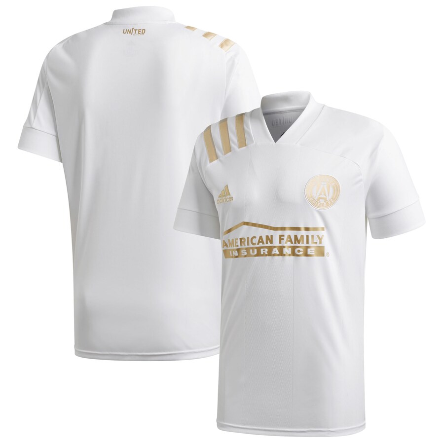 Men's Atlanta United FC adidas White 2020 Kings Replica Jersey - Puhuasuan