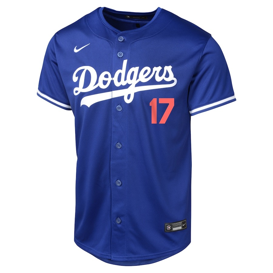 Youth Los Angeles Dodgers Shohei Ohtani Nike Royal Alternate Limited Jersey - Puhuasuan