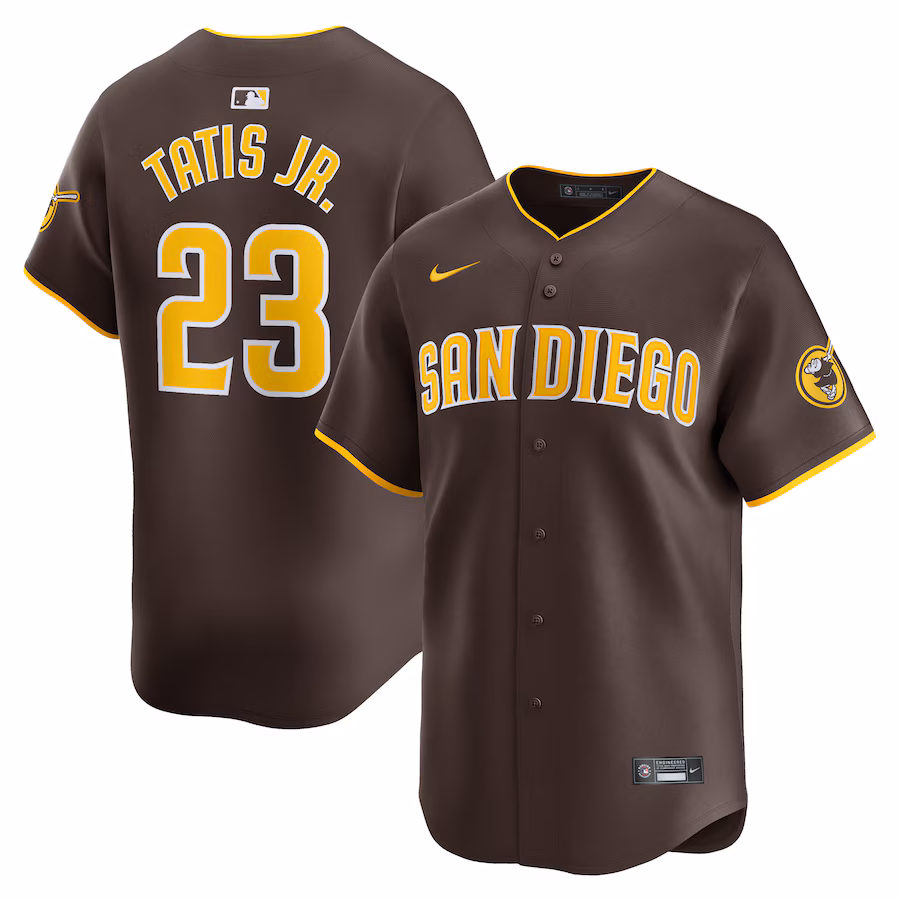 Men's San Diego Padres Fernando Tatis Jr. Nike Red Away Limited Player Jersey - Puhuasuan