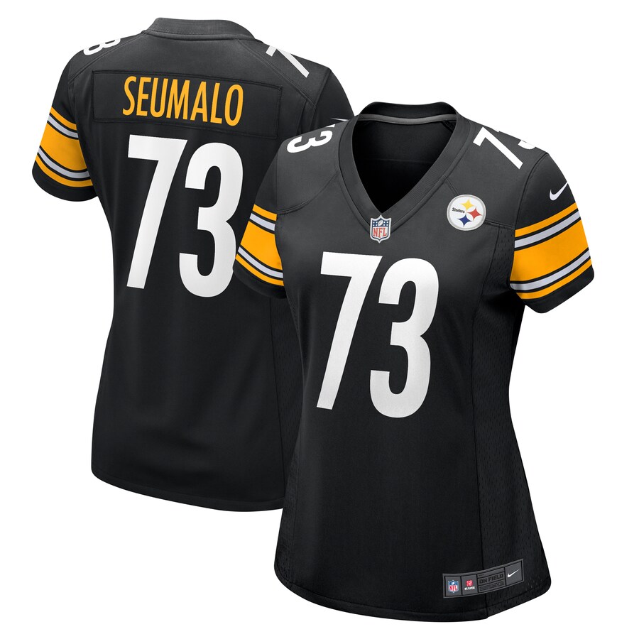 Women's Pittsburgh Steelers Isaac Seumalo Nike  Black  Game Jersey - Puhuasuan