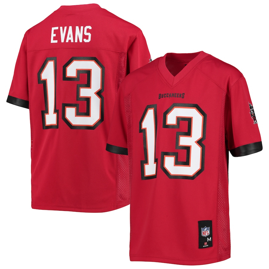 Youth Tampa Bay Buccaneers Mike Evans Red Replica Player Jersey - Puhuasuan