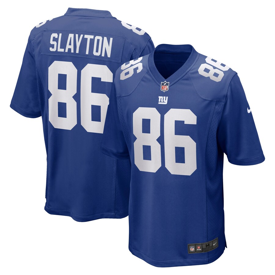 Men's New York Giants Darius Slayton Nike Royal Game Jersey - Puhuasuan