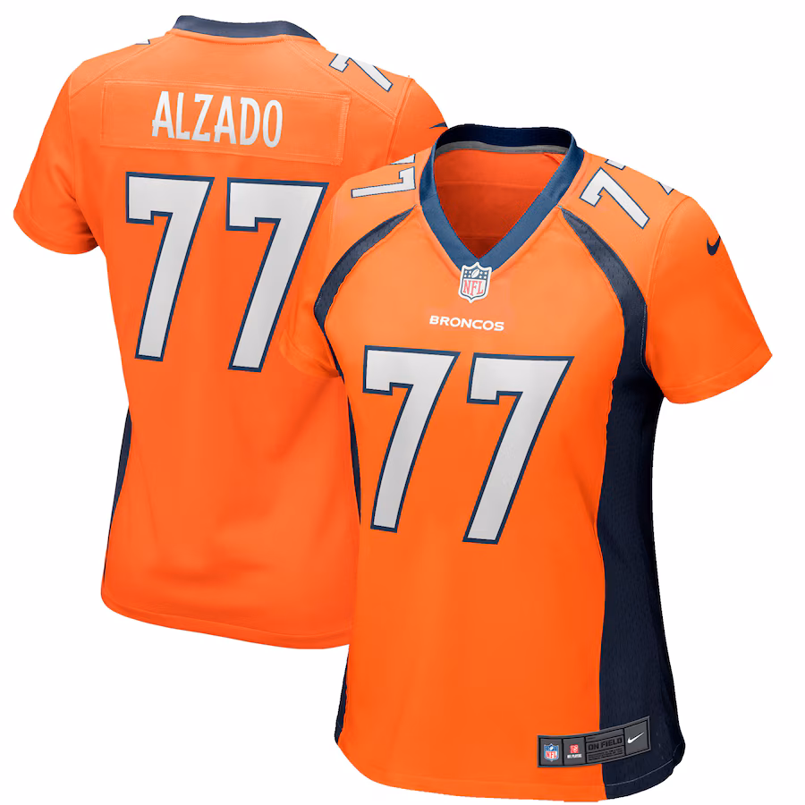 Women's Denver Broncos Lyle Alzado Nike Orange Game Retired Player Jersey - Puhuasuan