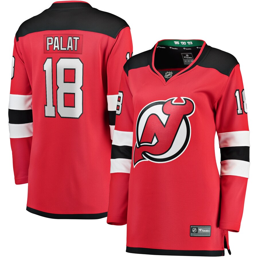 Women's New Jersey Devils Ondrej Palat Fanatics Branded Red Home Breakaway Player Jersey - Puhuasuan