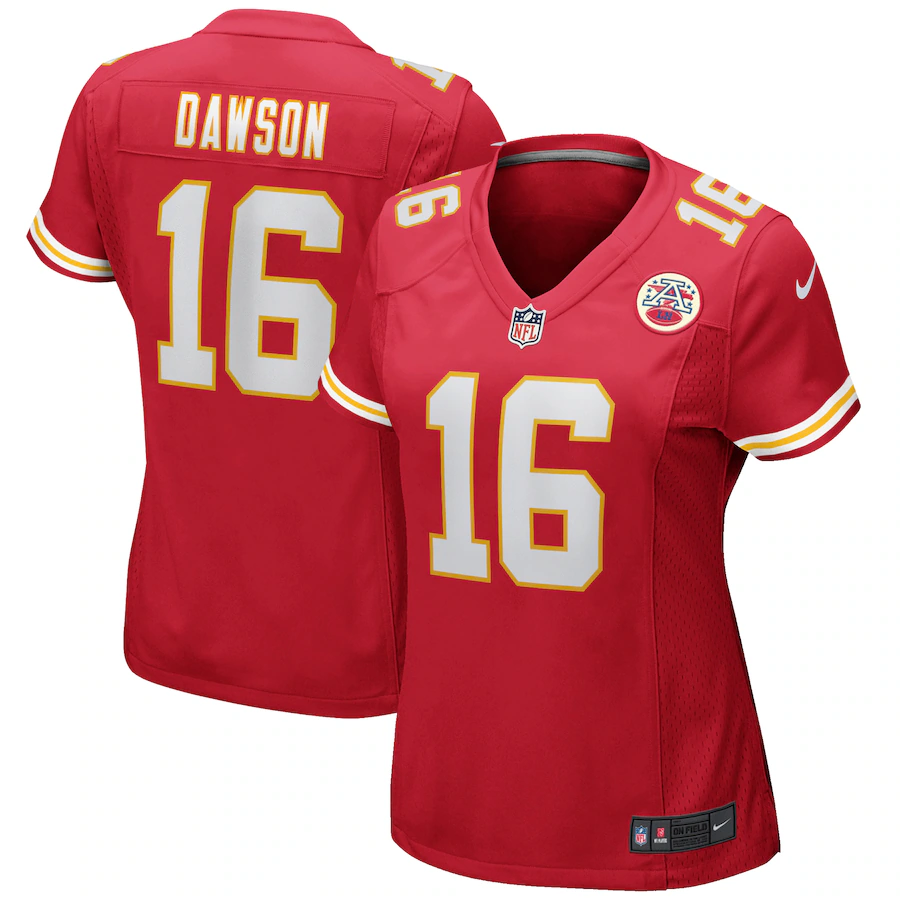 Women's Kansas City Chiefs Len Dawson Nike Red Game Retired Player Jersey - Puhuasuan