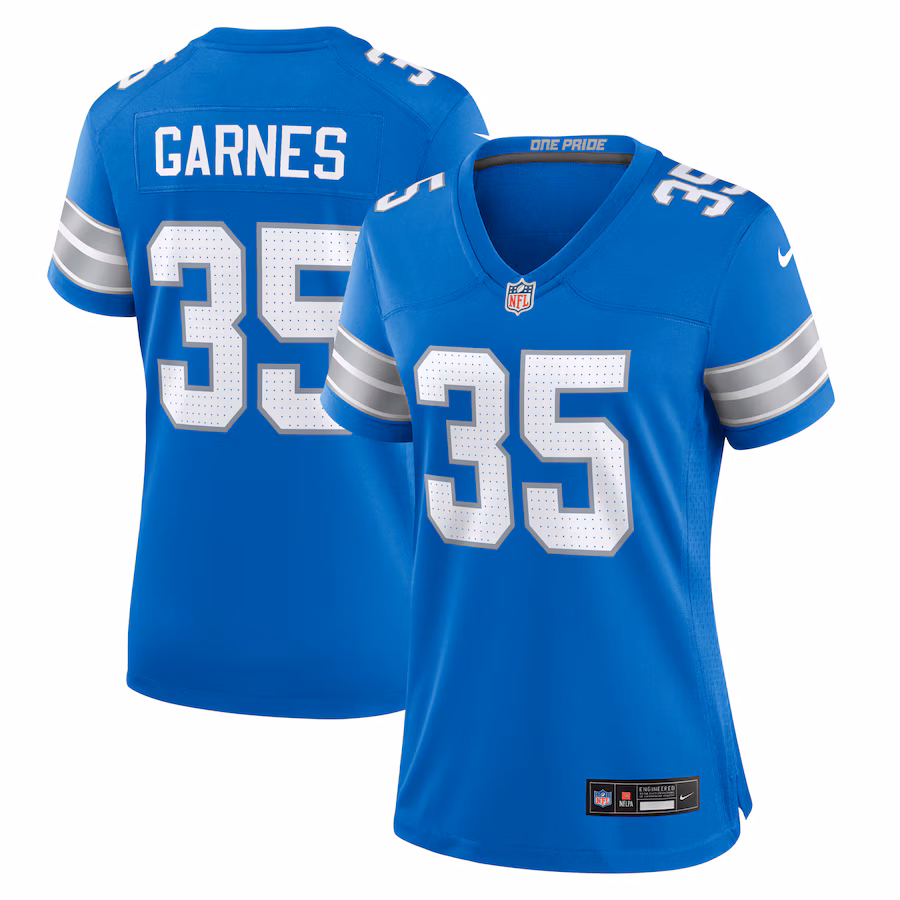 Women's Detroit Lions Chelen Garnes Nike  Blue Game Jersey - Puhuasuan