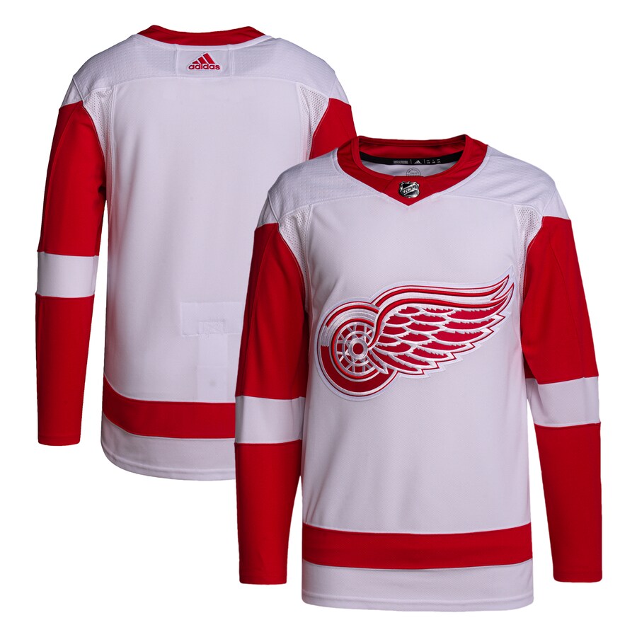 Men's Detroit Red Wings adidas White Away Primegreen Authentic Pro Jersey - Puhuasuan