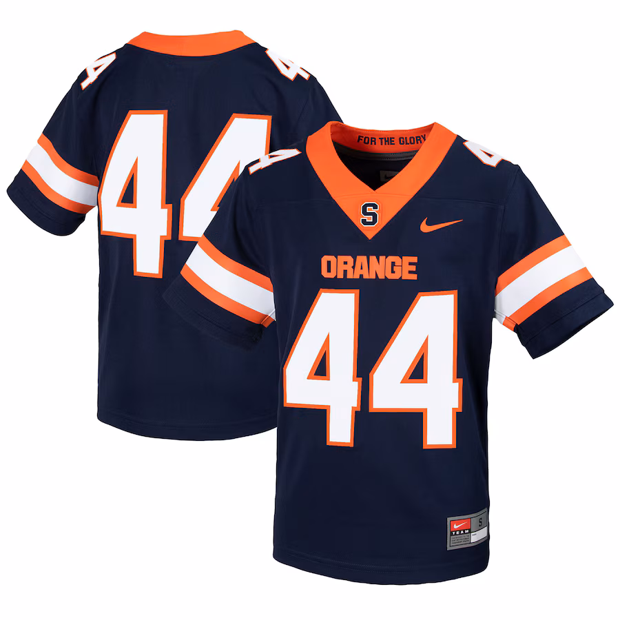 Youth Nike #44 Navy Syracuse Orange Untouchable Football Jersey - Puhuasuan