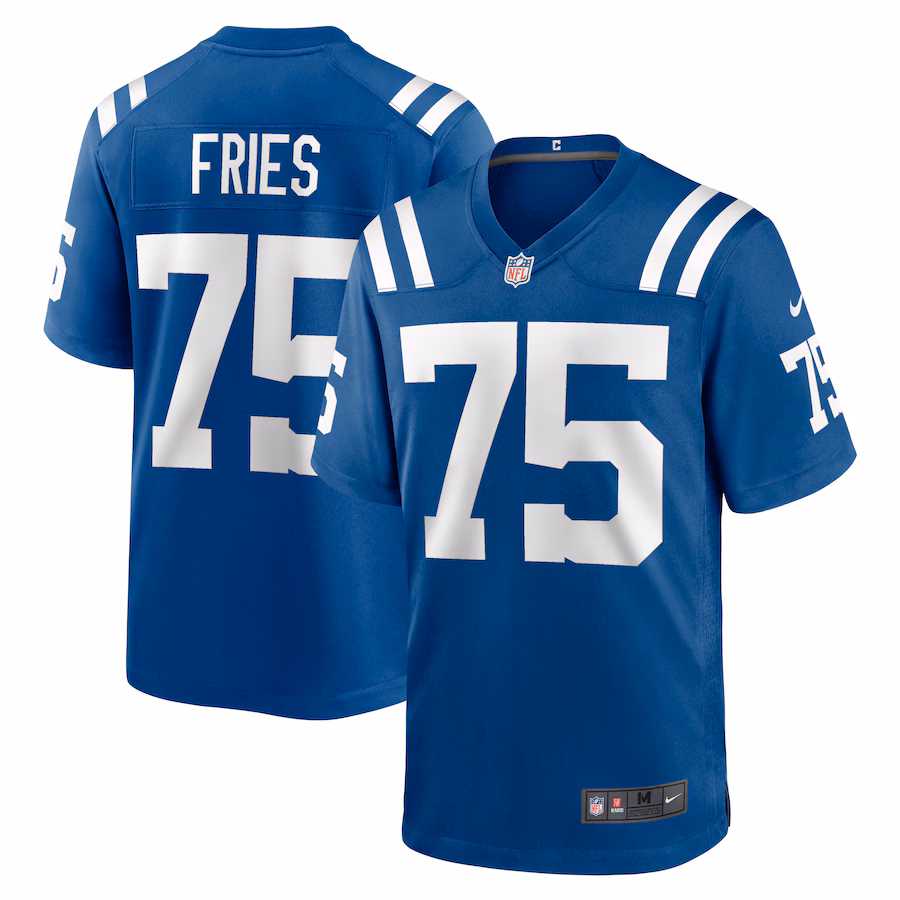 Men's Indianapolis Colts Will Fries Nike Royal Game Jersey - Puhuasuan