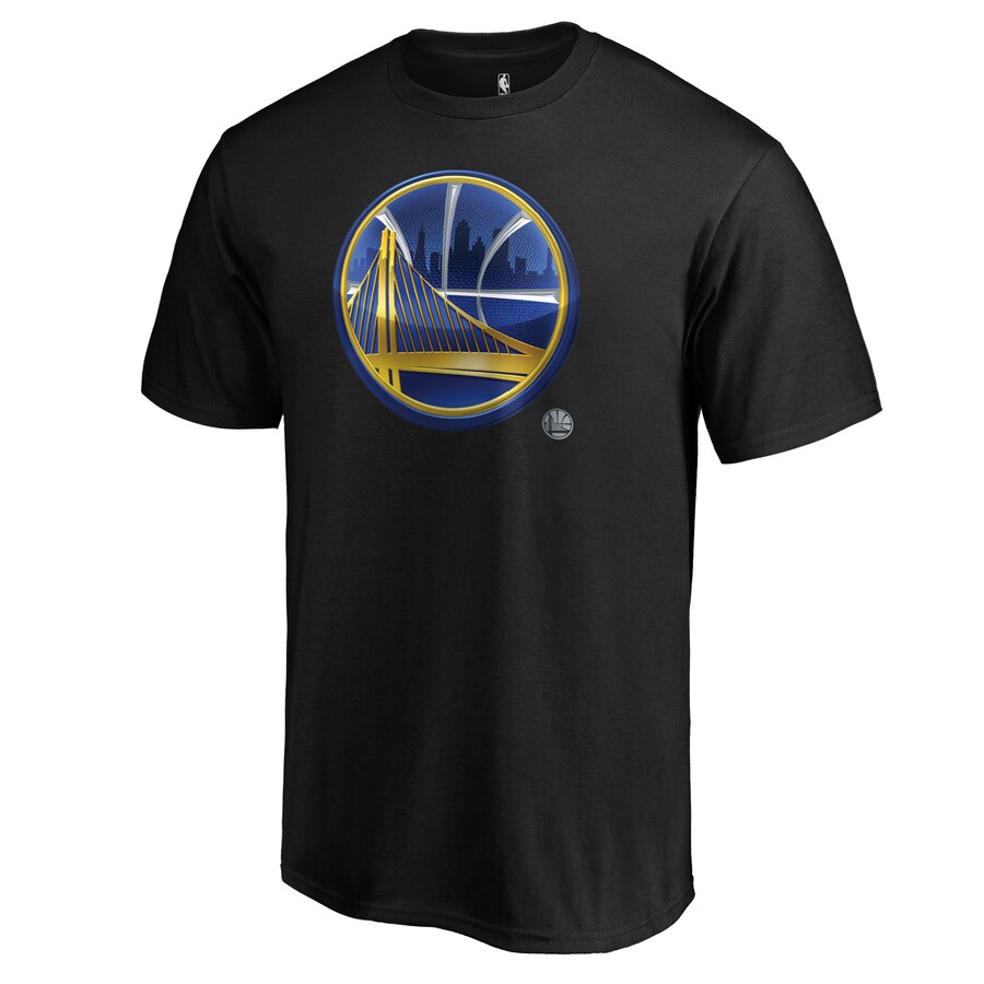 Men's Golden State Warriors Black 2019 Midnight Mascot T-Shirt - Puhuasuan