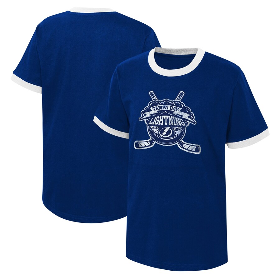 Youth Tampa Bay Lightning Blue Ice City T-Shirt - Puhuasuan