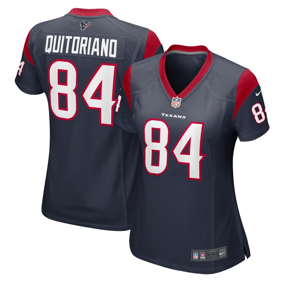 Women's Houston Texans Teagan Quitoriano Nike Navy Game Player Jersey - Puhuasuan