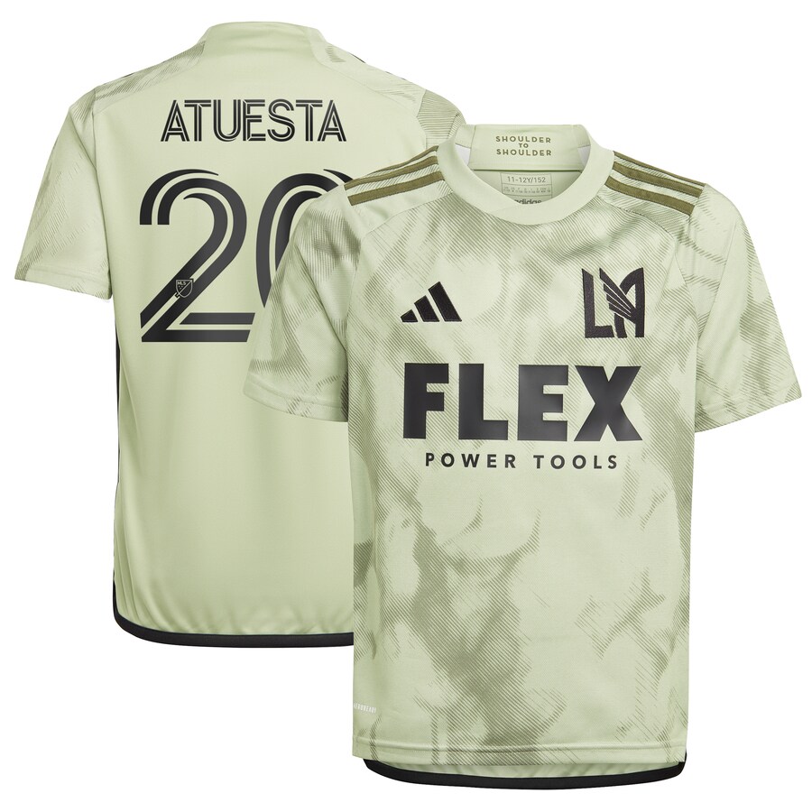 Youth LAFC Eduard Atuesta adidas Green 2024 Smokescreen Replica Player Jersey - Puhuasuan