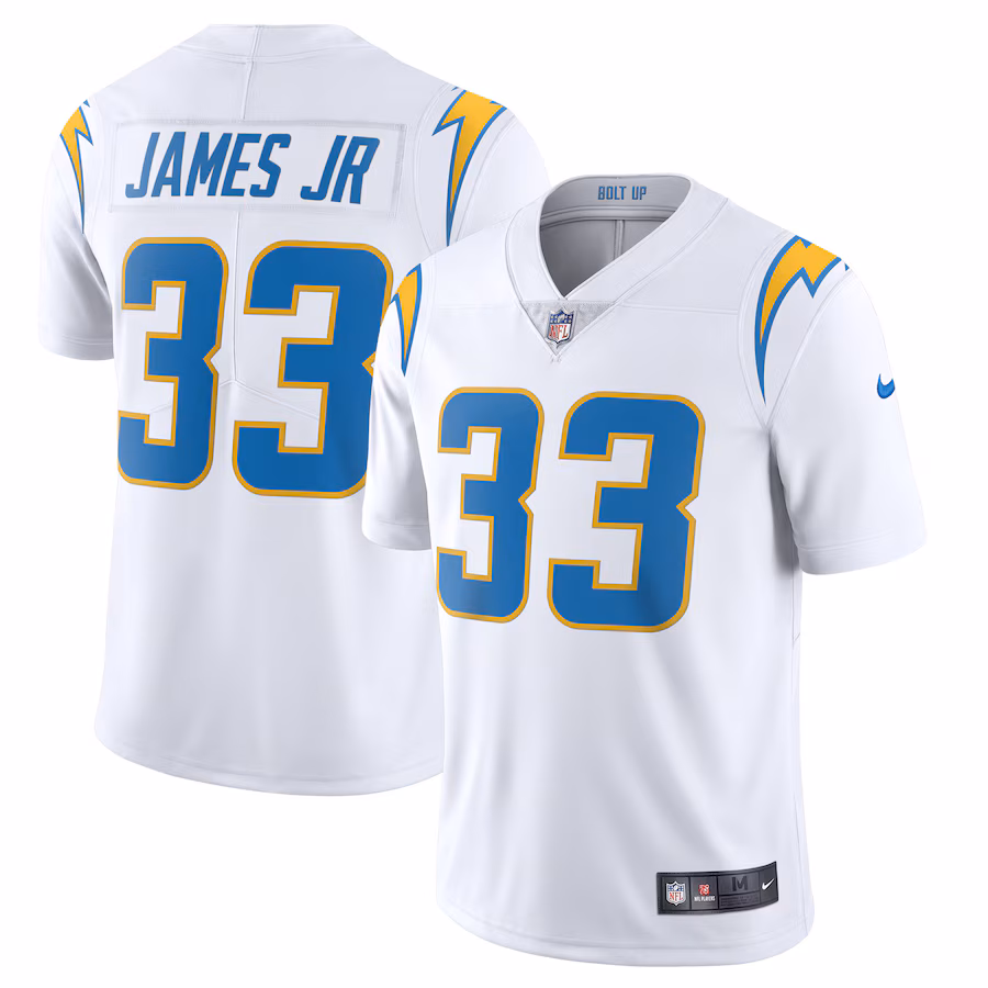 Men's Los Angeles Chargers Derwin James Nike White Vapor Limited Jersey - Puhuasuan