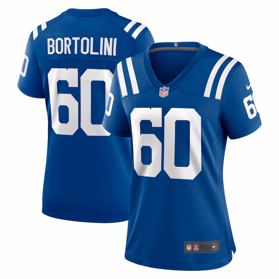 Women's Indianapolis Colts Tanor Bortolini Nike  Royal Game Jersey - Puhuasuan