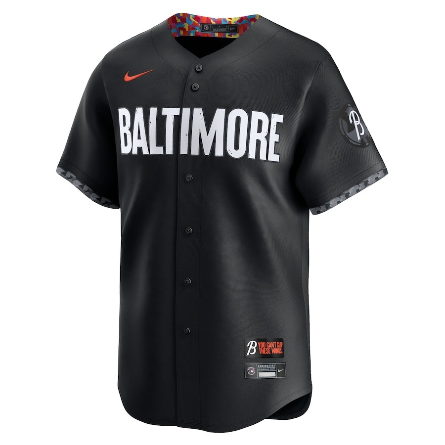 Men's Baltimore Orioles Cal Ripken Nike Black City Connect Replica Player Jersey - Puhuasuan