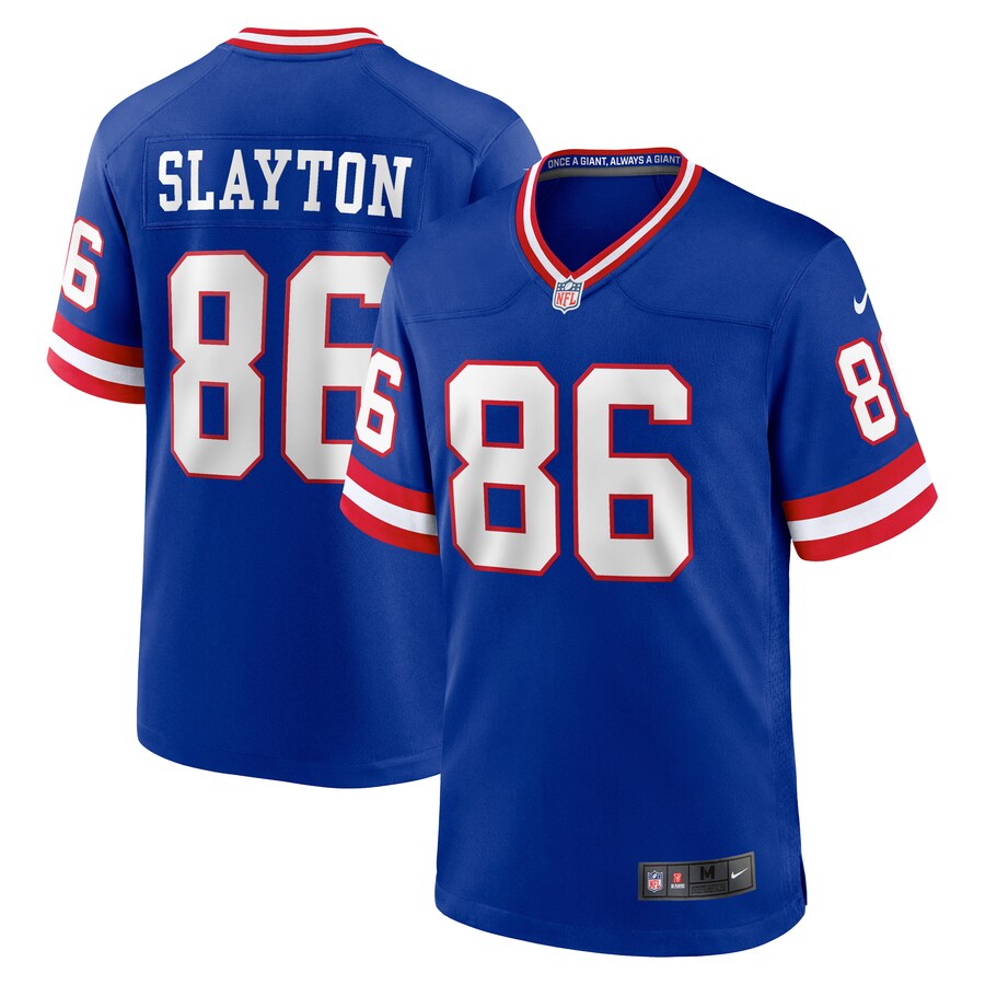 Men's New York Giants Darius Slayton Nike Royal Classic Player Game Jersey - Puhuasuan