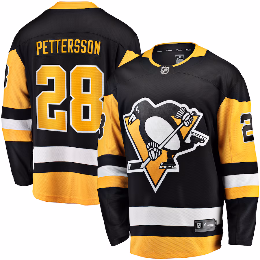 Marcus Pettersson Pittsburgh Penguins Fanatics Home Breakaway Player Jersey - Black - Puhuasuan