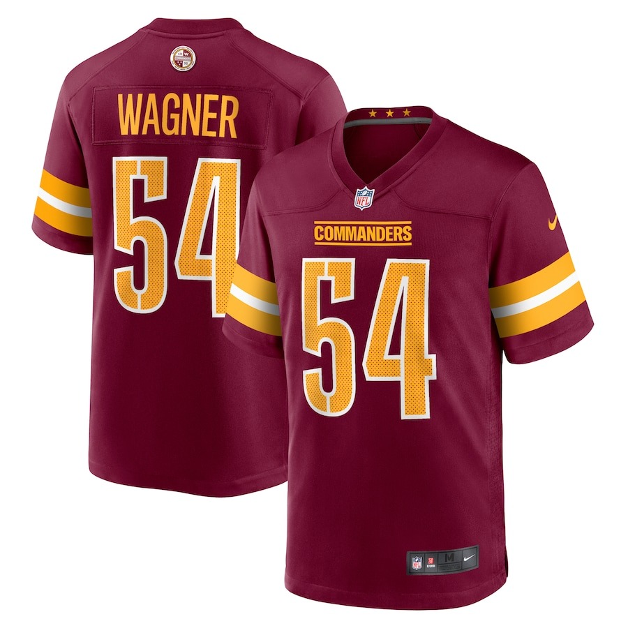 Men's Washington Commanders Bobby Wagner Nike Burgundy Game Jersey - Puhuasuan