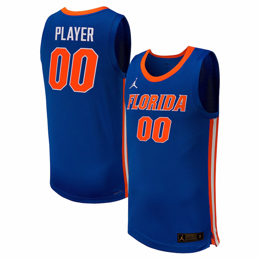 Florida Gators Jordan Brand NIL Pick-A-Player Men's Basketball Replica Jersey - Royal - Puhuasuan