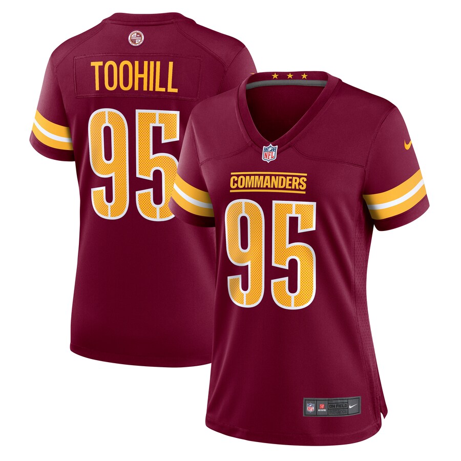 Women's Washington Commanders Casey Toohill Nike  Burgundy  Game Jersey - Puhuasuan