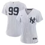 Women's New York Yankees Aaron Judge Nike White Home Replica Player Jersey - Puhuasuan