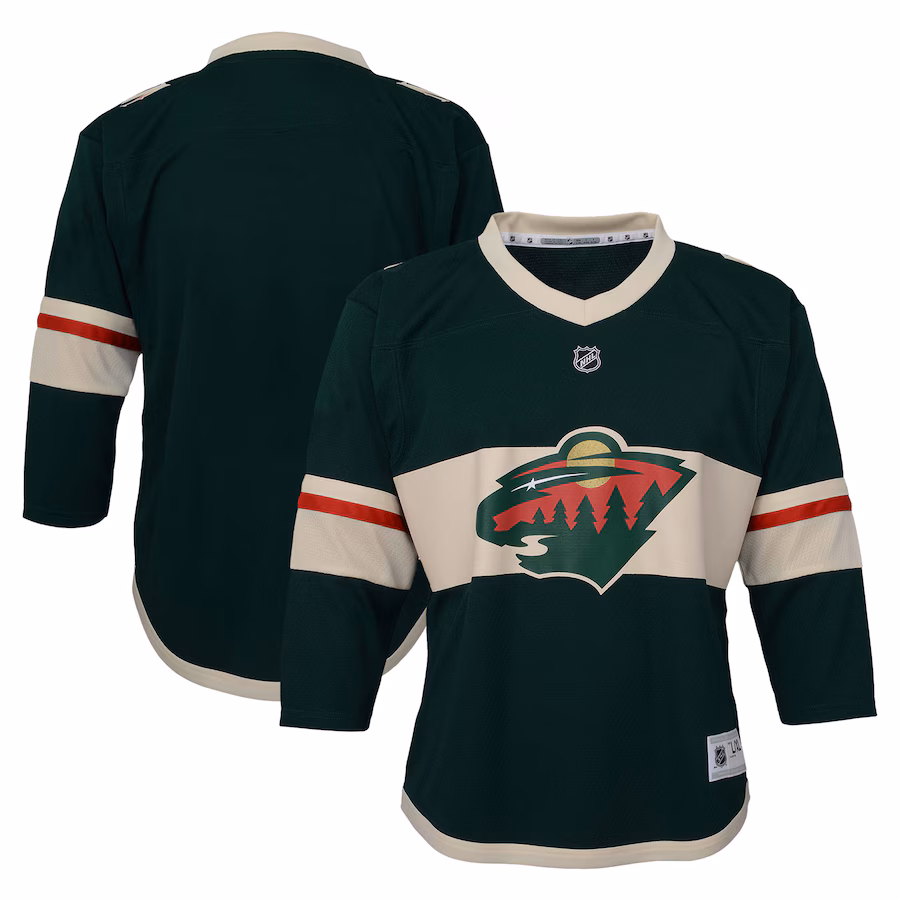 Youth Minnesota Wild Green Replica Jersey - Puhuasuan