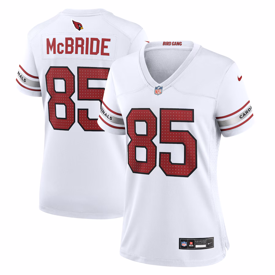 Women's Arizona Cardinals Trey McBride Nike  White  Game Jersey - Puhuasuan
