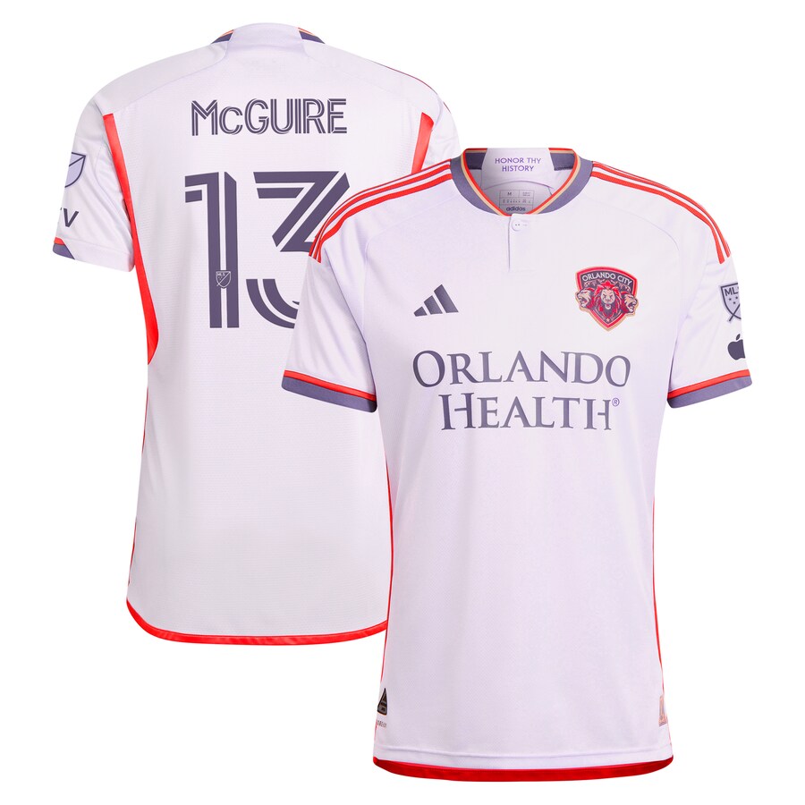 Men's Orlando City SC Duncan McGuire adidas Purple 2024 Legacy Kit Authentic Player Jersey - Puhuasuan