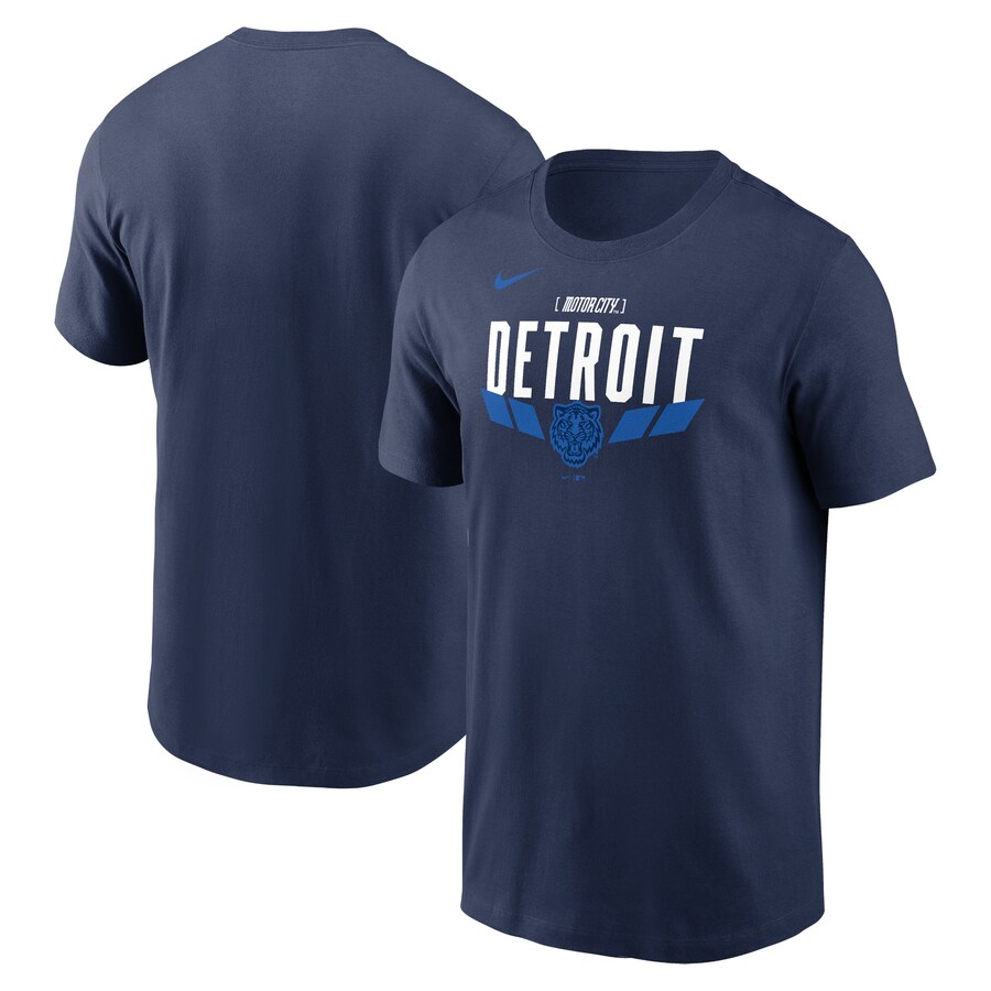 Men's Detroit Tigers Nike Navy 2024 City Connect Graphic T-Shirt - Puhuasuan