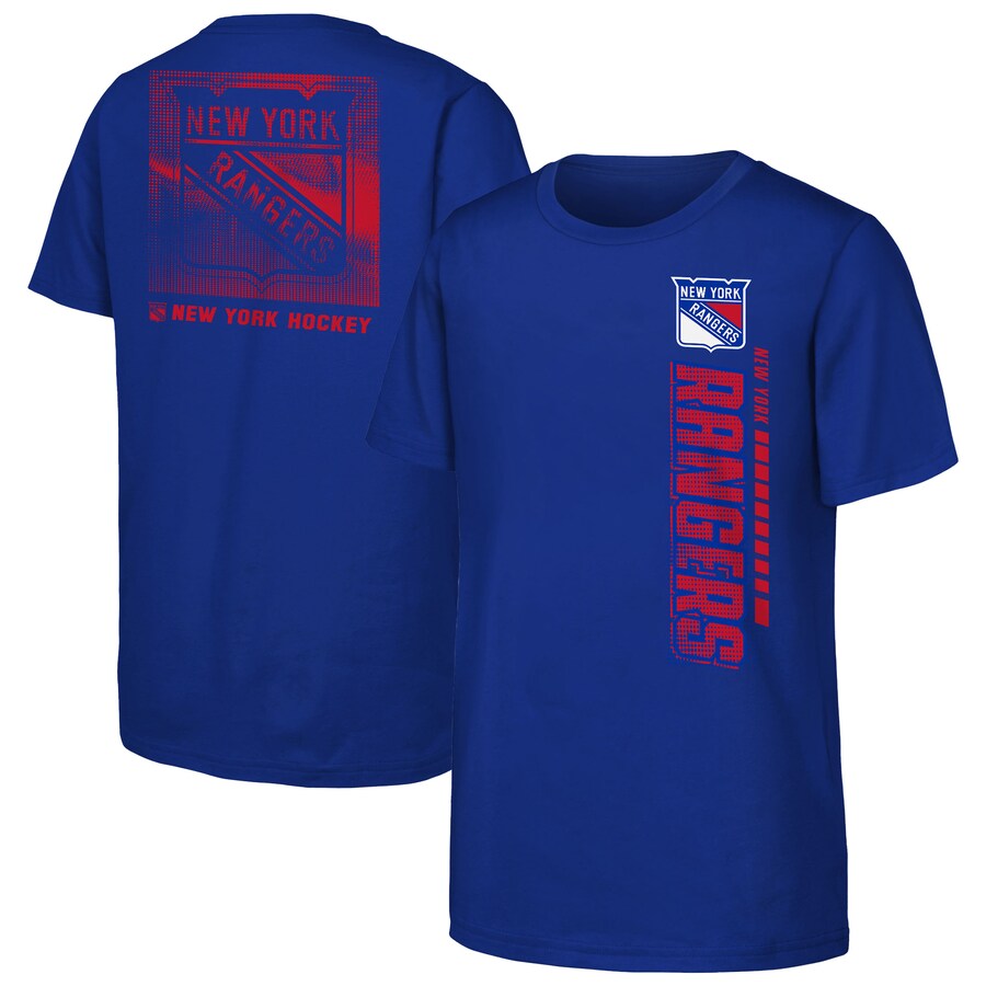 Youth New York Rangers Blue Atmosphere T-Shirt - Puhuasuan