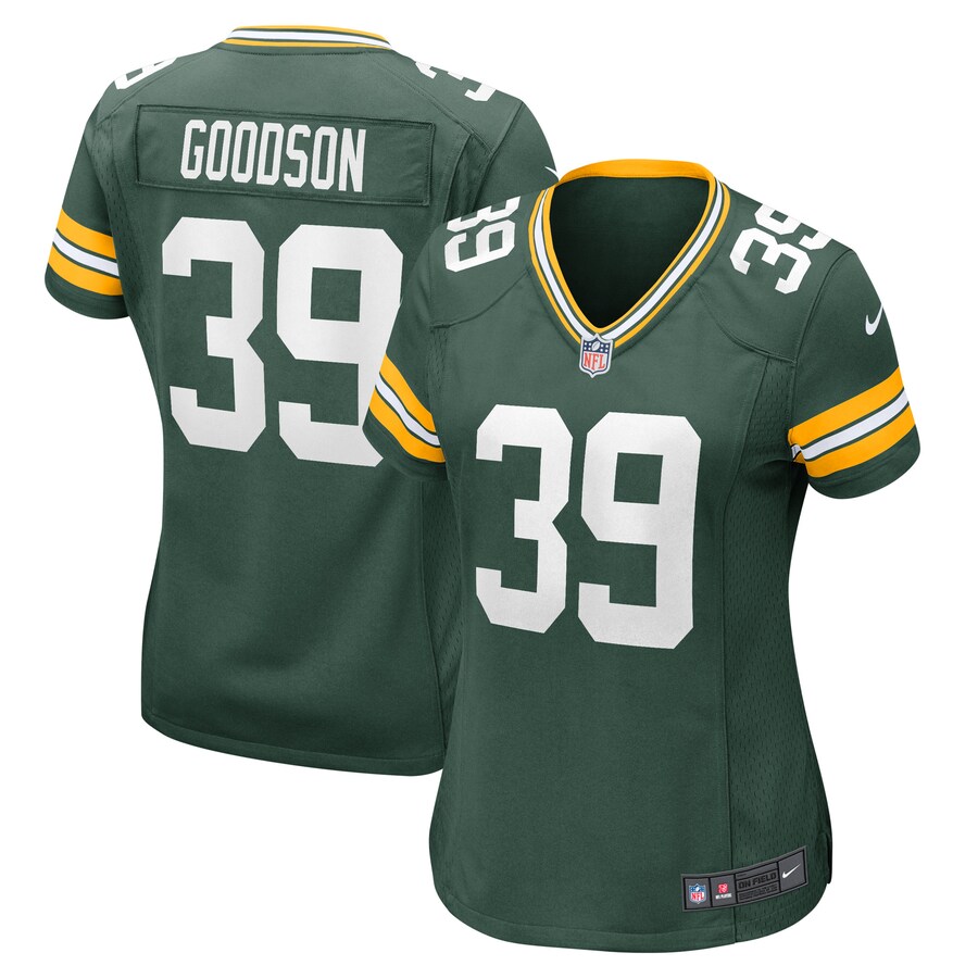Women's Green Bay Packers Tyler Goodson Nike Green Game Player Jersey - Puhuasuan