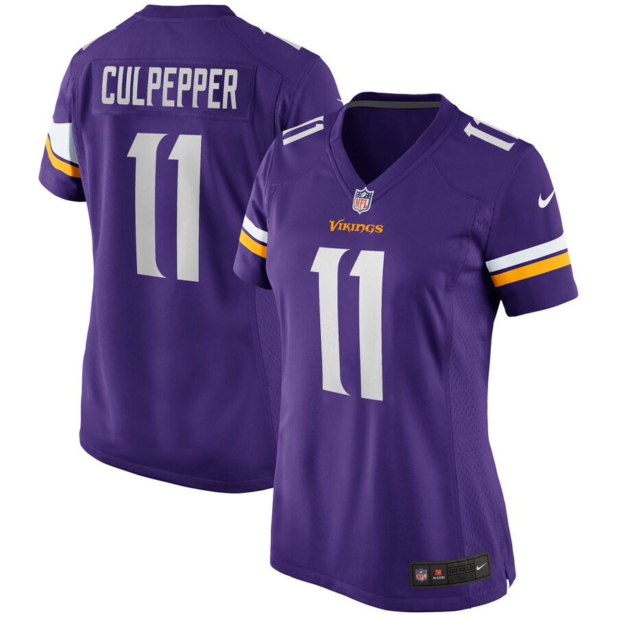 Women's Minnesota Vikings Daunte Culpepper Nike Purple Game Retired Player Jersey - Puhuasuan