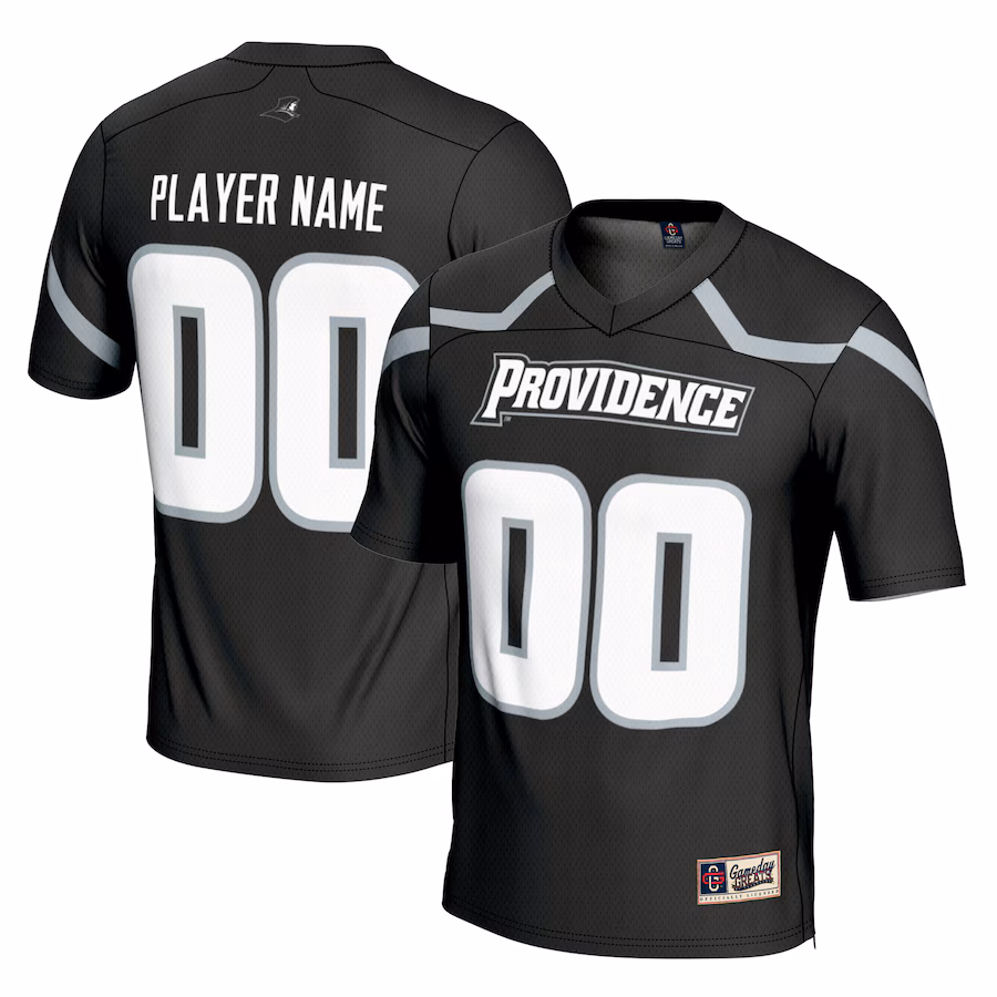 Providence Friars GameDay Greats Lacrosse NIL Lightweight Jersey - Black - Puhuasuan