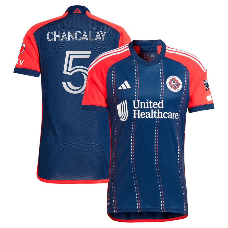 Men's New England Revolution Tomás Chancalay adidas Navy 2024 Boston Tea Party Authentic Player Jersey - Puhuasuan