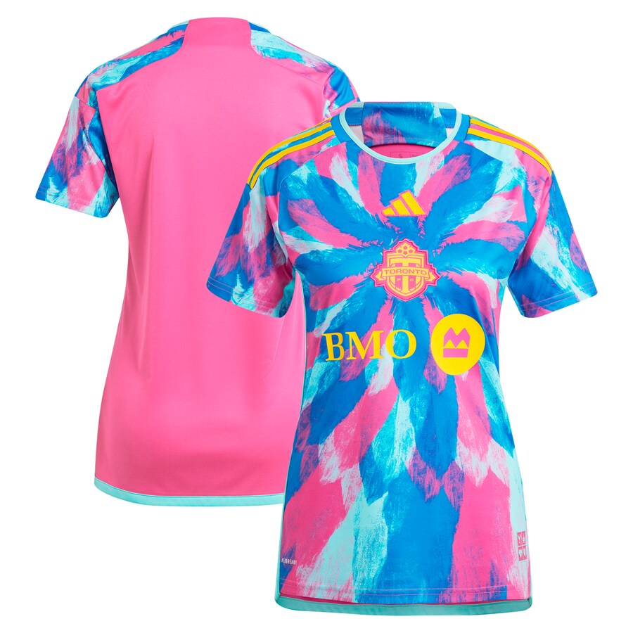 Women's Toronto FC  adidas Pink 2023 The Energy Kit Replica Jersey - Puhuasuan