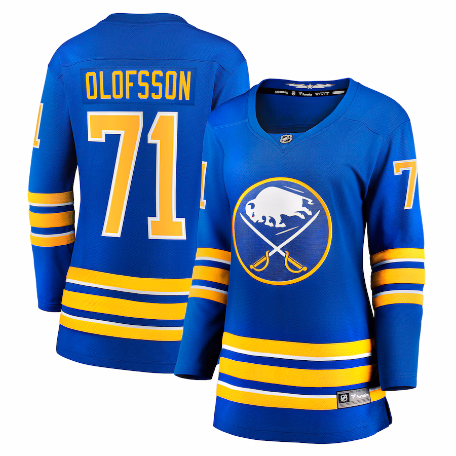 Women's Buffalo Sabres Victor Olofsson Fanatics Royal Breakaway Player Jersey - Puhuasuan