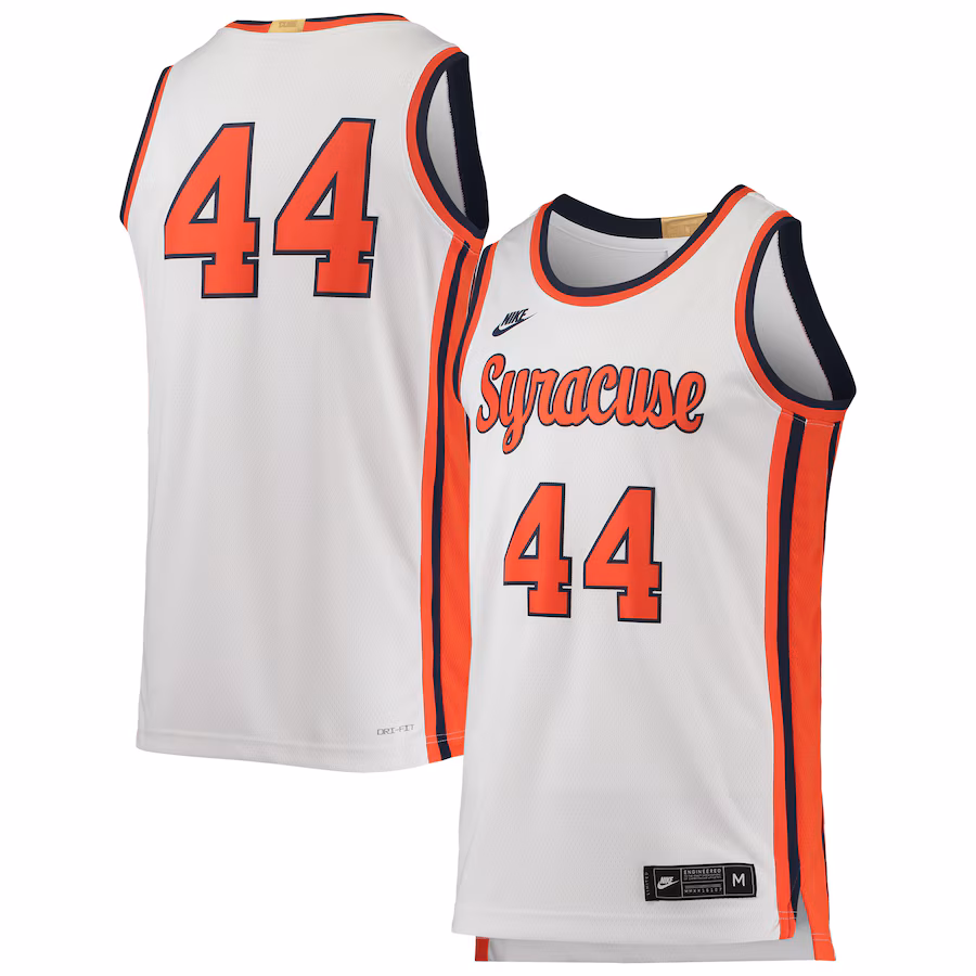 #44 Syracuse Orange Nike Retro Limited Jersey - White - Puhuasuan