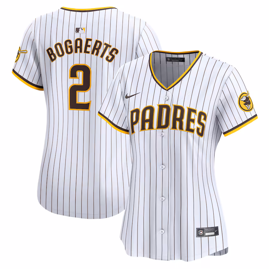 Women's San Diego Padres Xander Bogaerts Nike White Home Limited Player Jersey - Puhuasuan