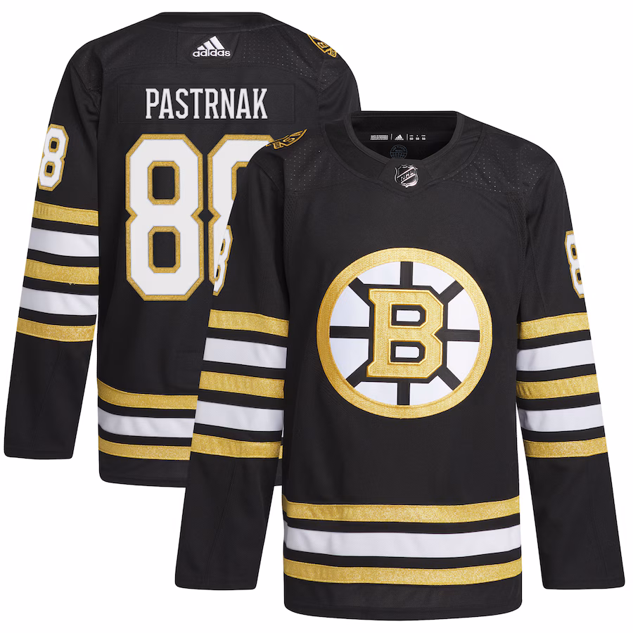 Men's Boston Bruins David Pastrnak adidas Black Alternate Primegreen Authentic Player Jersey - Puhuasuan