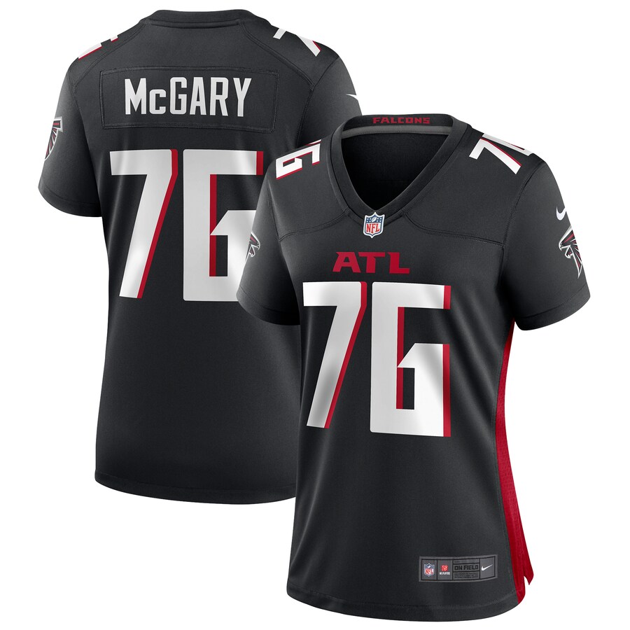 Women's Atlanta Falcons Kaleb McGary Nike Black Game Jersey - Puhuasuan