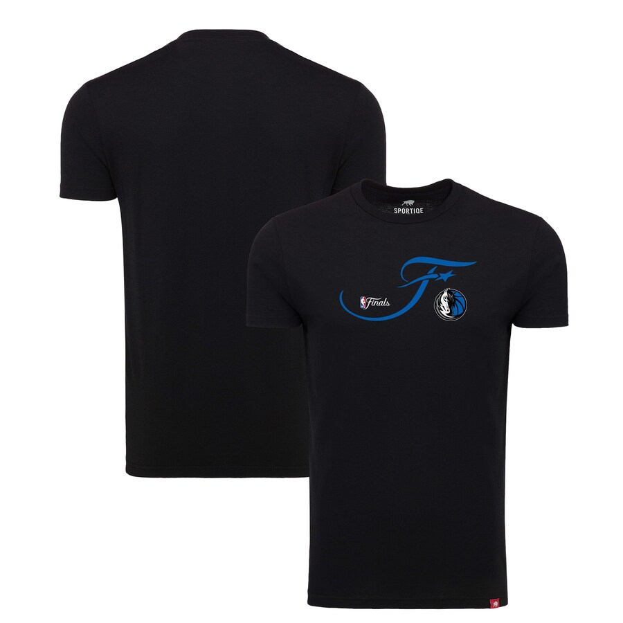 Unisex Dallas Mavericks Sportiqe Black 2024 NBA Finals Super Soft Comfy Tri-Blend T-Shirt - Puhuasuan