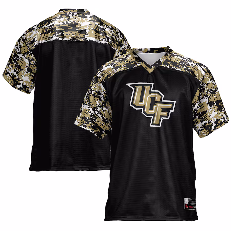 Men's GameDay Greats Black UCF Knights Football Jersey - Puhuasuan
