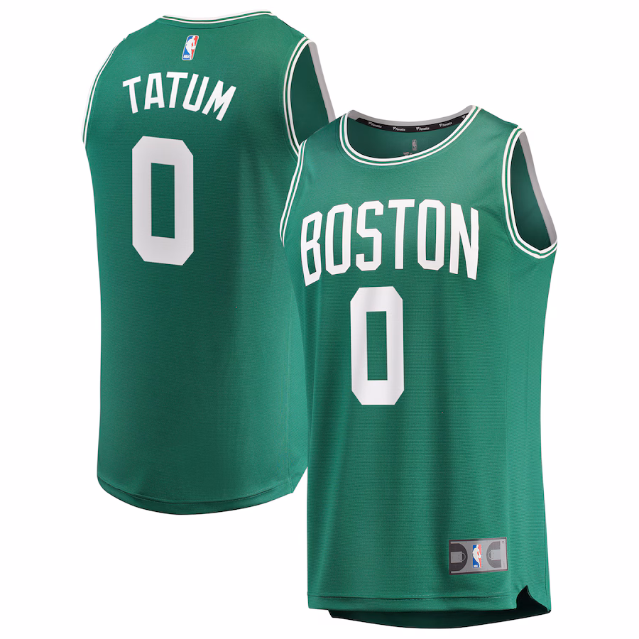 Youth Boston Celtics Jayson Tatum Fanatics Kelly Green Fast Break Player Jersey - Icon Edition - Puhuasuan